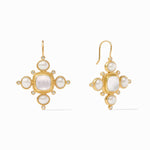 Tudor Earrings - Iridescent Clear Crystal-Julie Vos-Renee Taylor Gallery