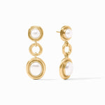 Wave Tier Earrings-Pearl - ER989GPL00-Julie Vos-Renee Taylor Gallery