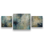 "Petals of Light" Triptych