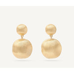 18K Yellow Gold Double Drop Earrings, Small - OB921 Y 02-Marco Bicego-Renee Taylor Gallery