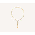 18K Yellow Gold Lariat Necklace With Diamond Pavé Clasp - CB2346 B Y 02-Marco Bicego-Renee Taylor Gallery