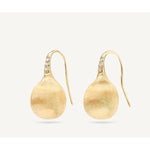 18K Yellow Gold Medium Drop Earrings With Diamonds - OB1632-A B Y 02-Marco Bicego-Renee Taylor Gallery