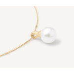18K Yellow Gold Pearl Pendant Necklace - CB2493 PL Y 02-Marco Bicego-Renee Taylor Gallery