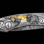 Spearpoint Autumn Elk III Limited Edition - B12 AUTUMN ELK III-William Henry-Renee Taylor Gallery