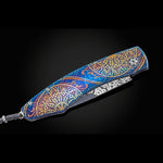 Spearpoint Blue Mandala Limited Edition - B12 BLUE MANDALA-William Henry-Renee Taylor Gallery