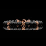 Men's Black Onyx Copan Bracelet - BB64 BO RG-William Henry-Renee Taylor Gallery