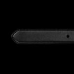 Black Leather Belt - BELT 1 BLK-William Henry-Renee Taylor Gallery