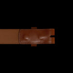 Brown Leather Belt - BELT 1 BRN-William Henry-Renee Taylor Gallery