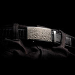 Buckle 4 Bifrost/Black Alligator Belt Buckle - BKL4 - BLK-William Henry-Renee Taylor Gallery
