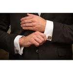 Men's Outlaws Cufflinks - CL ONYX RG-William Henry-Renee Taylor Gallery