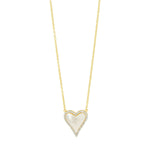 From the Heart Pendant-PYZ070511B-MOP-16E-Freida Rothman-Renee Taylor Gallery