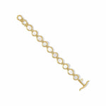 Saratoga Tennis Bracelet Mother of Pearl - BL241GMPL00-Julie Vos-Renee Taylor Gallery
