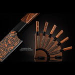Kultro Black Flare Steak Knife Set - K22S-BLK-William Henry-Renee Taylor Gallery