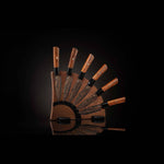 Kultro Black Flare Steak Knife Set - K22S-BLK-William Henry-Renee Taylor Gallery