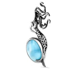 Mermaid Necklace - Nmerm00-00-Marahlago Larimar-Renee Taylor Gallery