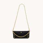 Long Metal Chain Strap in Brushed Gold-Hammitt-Renee Taylor Gallery