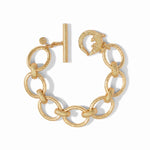 Alligator Link Bracelet-Gold - BL193G00-Julie Vos-Renee Taylor Gallery