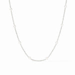 Solara 18.5" Silver Delicate Station Necklace - N579S00-Julie Vos-Renee Taylor Gallery