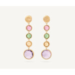 18K Jaipur Gemstone Drop Earrings - OB901 MIX01 Y 02-Marco Bicego-Renee Taylor Gallery