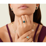 18K Yellow Gold Medium London Blue Topaz Ring - AB586 TPL01 Y 02-Marco Bicego-Renee Taylor Gallery
