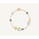 18K Jaipur Mixed Blue Topaz Bracelet - BB1485 MIX725 Y 02-Marco Bicego-Renee Taylor Gallery