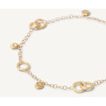 18K Yellow Gold Link & Charm Necklace - CB2612 Y 02-Marco Bicego-Renee Taylor Gallery