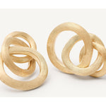 18K Jaipur Link Small Knot Earrings - OB938 Y 02-Marco Bicego-Renee Taylor Gallery