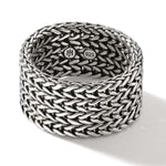 Classic Chain Silver 12mm Band Ring- RM900921-John Hardy-Renee Taylor Gallery