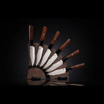 Kultro Flare w/Walnut Steak Set - K22S-W-William Henry-Renee Taylor Gallery