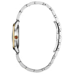 Slimline Ladies Quartz - Stainless Steel/Yellow Gold-Frederique Constant-Renee Taylor Gallery