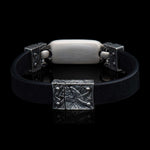 Men's DeVille Fordite Bracelet - LC193 AFD BLK-William Henry-Renee Taylor Gallery