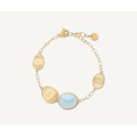 18K Yellow Gold Aquamarine Bracelet - BB1981 AQD Y 02-Marco Bicego-Renee Taylor Gallery
