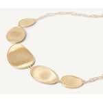 18K Lunaria Graduated Necklace - CB1779 Y 02 16.5"-Marco Bicego-Renee Taylor Gallery