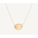 18K Lunaria Horizontal Pendant 16.5" Necklace - CB1770 Y 02-Marco Bicego-Renee Taylor Gallery