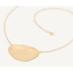 18K Lunaria Horizontal Pendant 16.5" Necklace - CB1770 Y 02-Marco Bicego-Renee Taylor Gallery