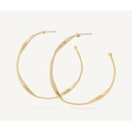 18K Marrakech Medium Hoop Earrings - OG256 Y 01-Marco Bicego-Renee Taylor Gallery