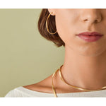 18K Marrakech Medium Hoop Earrings - OG256 Y 01-Marco Bicego-Renee Taylor Gallery