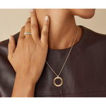 18K Yellow Gold Pendant With Diamonds - CG797 B YW M5-Marco Bicego-Renee Taylor Gallery