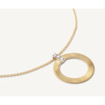 18K Yellow Gold Pendant With Diamonds - CG797 B YW M5-Marco Bicego-Renee Taylor Gallery
