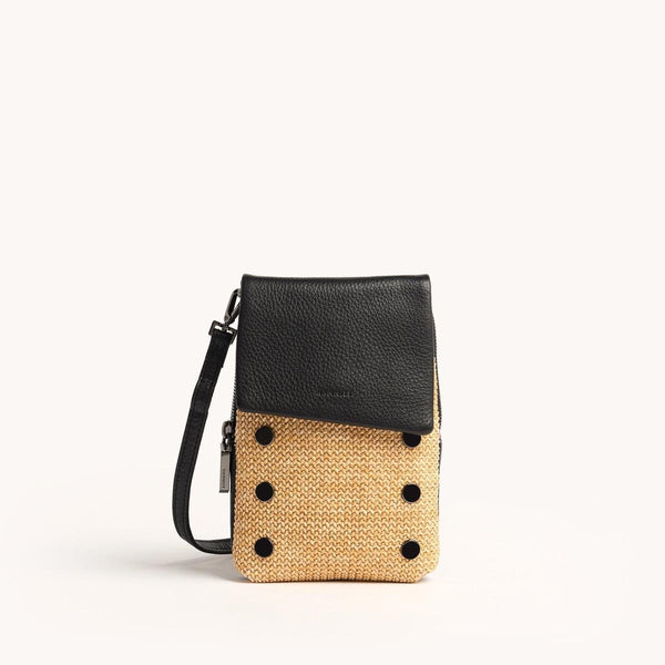 VIP MOBILE - Chaparral Raffia/Gunmetal - Hammitt