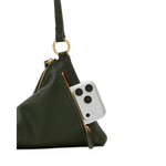 KYLE MED - Twin Crest Pebble/Brushed Gold