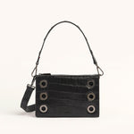 MONTANA CLUTCH SML - Evening Crocco/Gunmetal-Hammitt-Renee Taylor Gallery