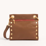 TONY MED - Mahogany Pebble/Brushed Gold Red Zip-Hammitt-Renee Taylor Gallery