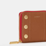 5 NORTH - Mahogany Pebble/Brushed Gold Red Zip-Hammitt-Renee Taylor Gallery