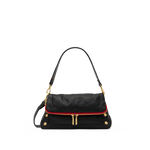BEVERLY MED - Black/Brushed Gold Red Zip-Hammitt-Renee Taylor Gallery