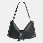 MR. G - Black/Brushed Gold Hammered Red Zip-Hammitt-Renee Taylor Gallery