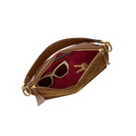 GRACE MED - Cinnamon Suede/Antique Gold-Hammitt-Renee Taylor Gallery