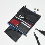LEVY - Black/Brushed Gold Red Zip-Hammitt-Renee Taylor Gallery
