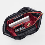 TOM ZIP - Black/Brushed Gold Red Zip-Hammitt-Renee Taylor Gallery