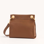 TONY MED - Mahogany Pebble/Brushed Gold Red Zip-Hammitt-Renee Taylor Gallery